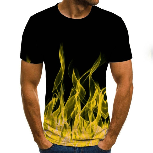 Flame 3D T-shirt 3D