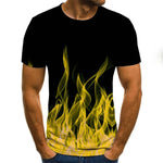 Flame 3D T-shirt 3D
