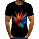 Flame 3D T-shirt 3D