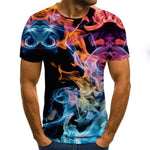 Flame 3D T-shirt 3D