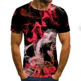 Flame 3D T-shirt 3D