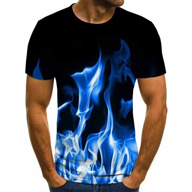 Flame 3D T-shirt 3D