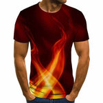 Flame 3D T-shirt 3D