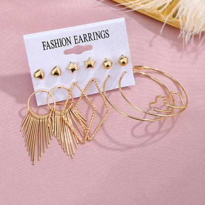 Multi Color Tassel Earrings