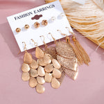 Multi Color Tassel Earrings