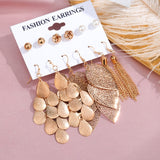 Multi Color Tassel Earrings