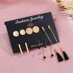 Multi Color Tassel Earrings