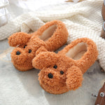 Cute Lucky Dog Anime Home Slippers Women