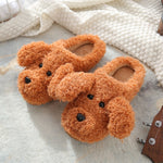 Cute Lucky Dog Anime Home Slippers Women
