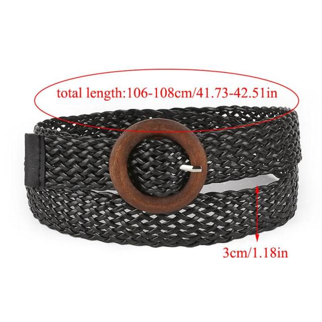 Braided Rope Belt