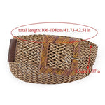 Braided Rope Belt
