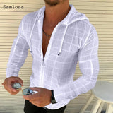 Solid Casual Hoodie Zipper T Shirt