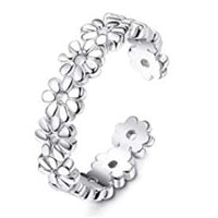 Summer Beach Vacation Knuckle Foot Adjustable Open Toe & Finger Ring Sets