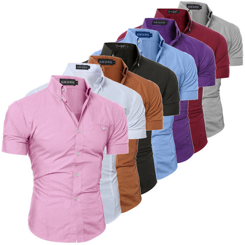 Stylish Business Short Sleeve Shirt