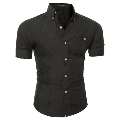 Stylish Business Short Sleeve Shirt