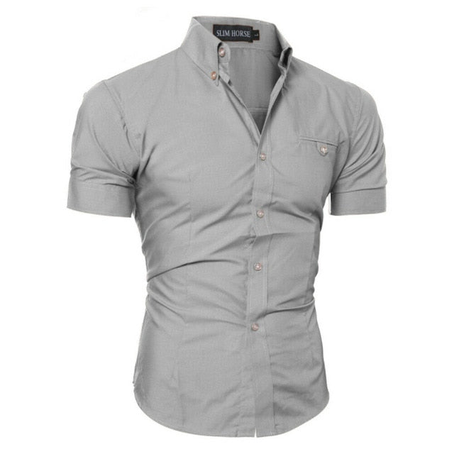 Stylish Business Short Sleeve Shirt