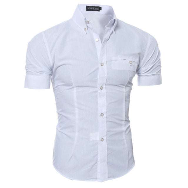 Stylish Business Short Sleeve Shirt