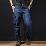 Multi Pocket Cargo Jeans