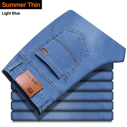 Fashion Business Classic Style Jeans