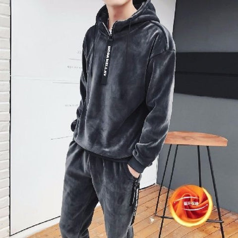 Fleece Two-Piece Hoodie