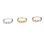 Hypoallergenic Women & Men's Stainless Steel Fake Nose Ring Helix Cartilag