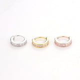 Hypoallergenic Women & Men's Stainless Steel Fake Nose Ring Helix Cartilag