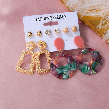 Multi Color Tassel Earrings