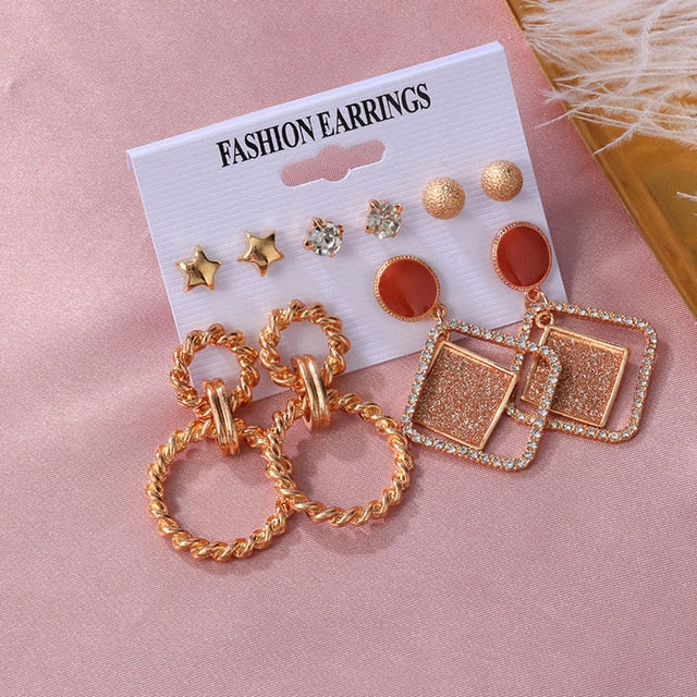 Multi Color Tassel Earrings