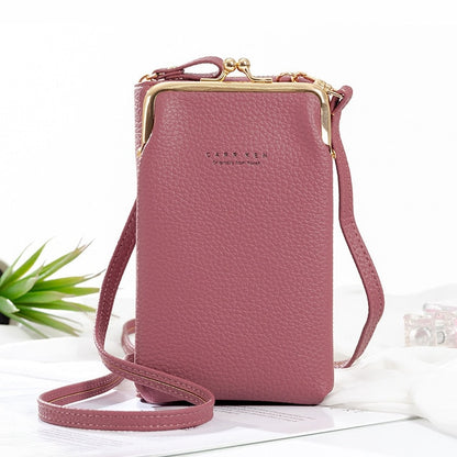 Clutch Solid Color Crossbody Purse