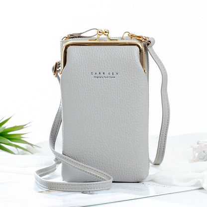 Clutch Solid Color Crossbody Purse