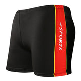 Men's Boxer Swimsuit Trunks