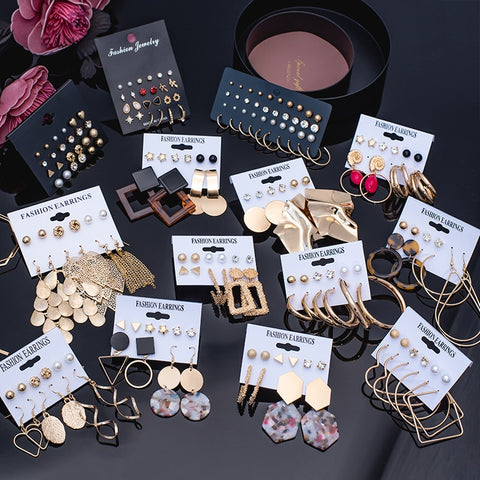 Vintage Fashion Earring Set