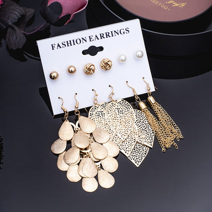 Vintage Fashion Earring Set