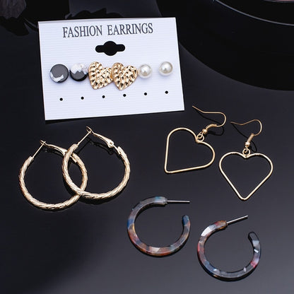 Vintage Fashion Earring Set