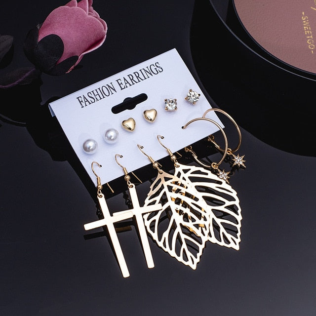 Vintage Fashion Earring Set
