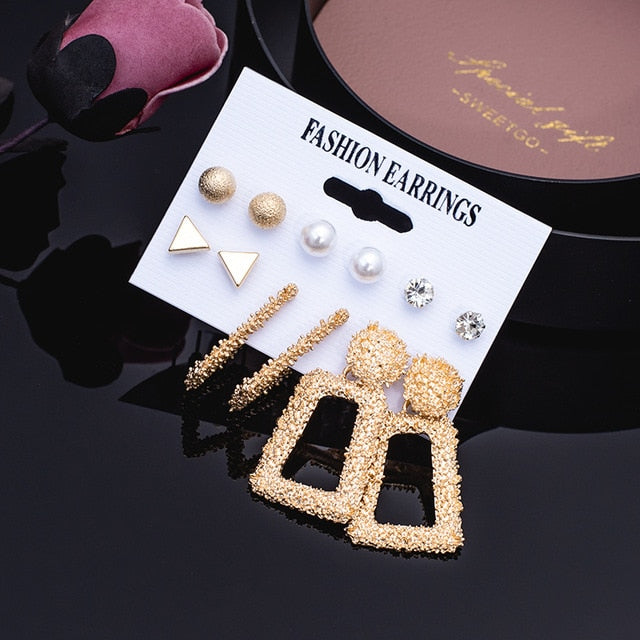 Vintage Fashion Earring Set