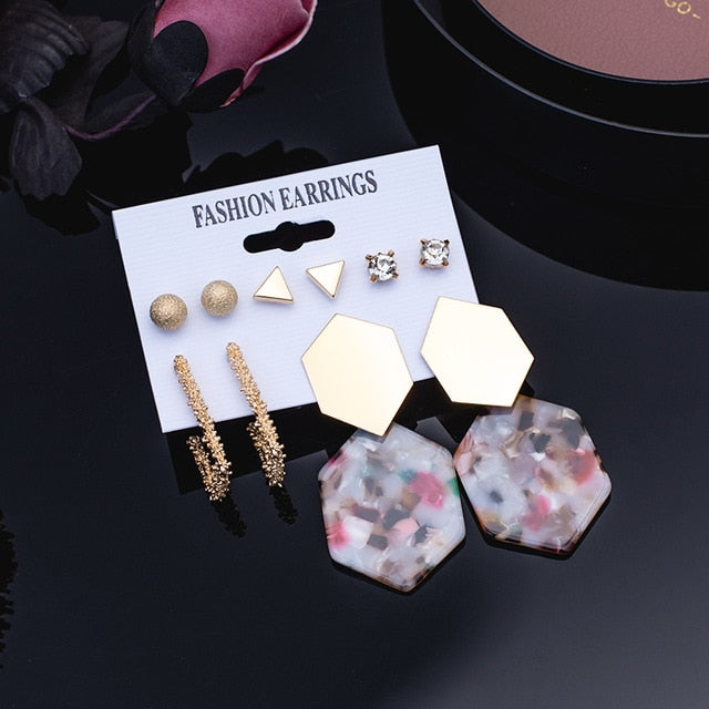 Vintage Fashion Earring Set