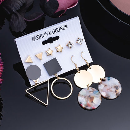 Vintage Fashion Earring Set