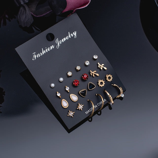 Vintage Fashion Earring Set