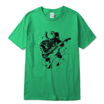 Astronaut Guitar Print T-Shirt