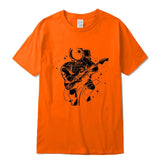 Astronaut Guitar Print T-Shirt
