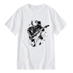Astronaut Guitar Print T-Shirt