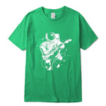 Astronaut Guitar Print T-Shirt