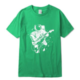 Astronaut Guitar Print T-Shirt
