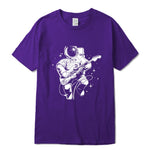 Astronaut Guitar Print T-Shirt