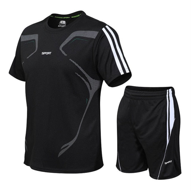 Quick Dry Running Shorts Set