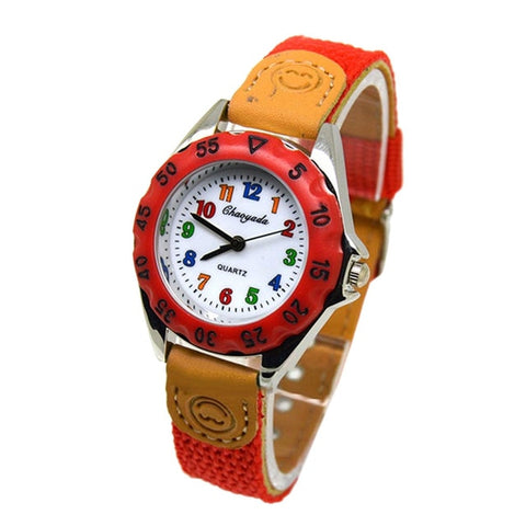 Multi Color Student Quartz Watch