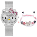 Hello Kitty Mesh Stainless Watch