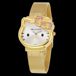 Hello Kitty Mesh Stainless Watch