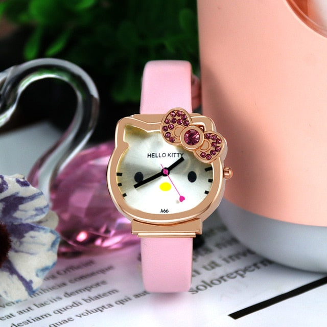 Hello Kitty Mesh Stainless Watch